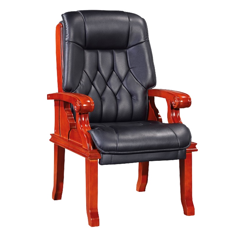 首指 C1135会客椅/会议椅/实木椅/四脚椅