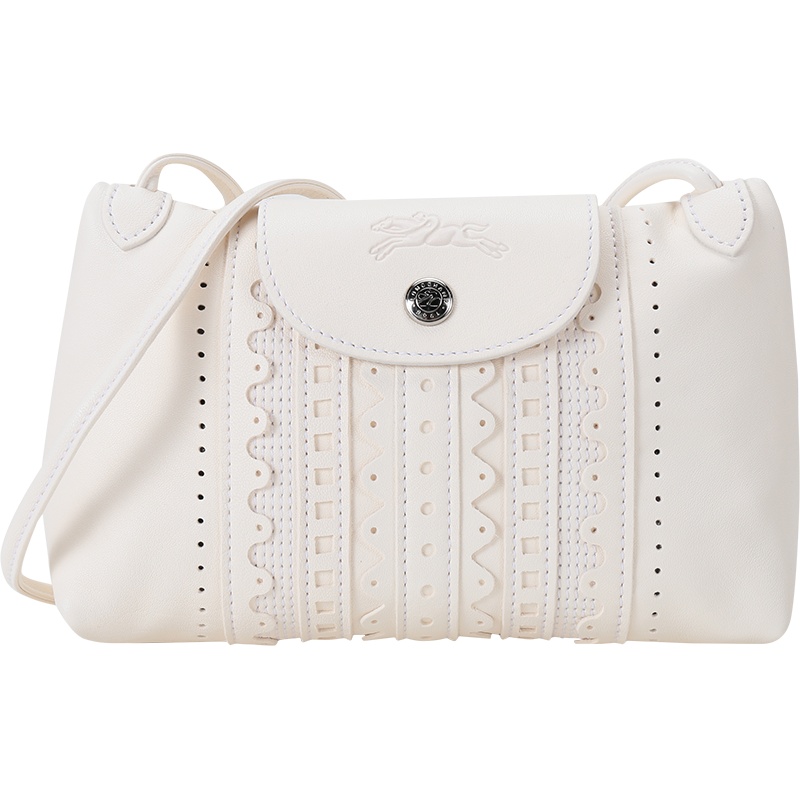 LONGCHAMP 珑骧 女士 LE PLIAGE CUIR系列羊皮单肩斜挎包 1061 HVB