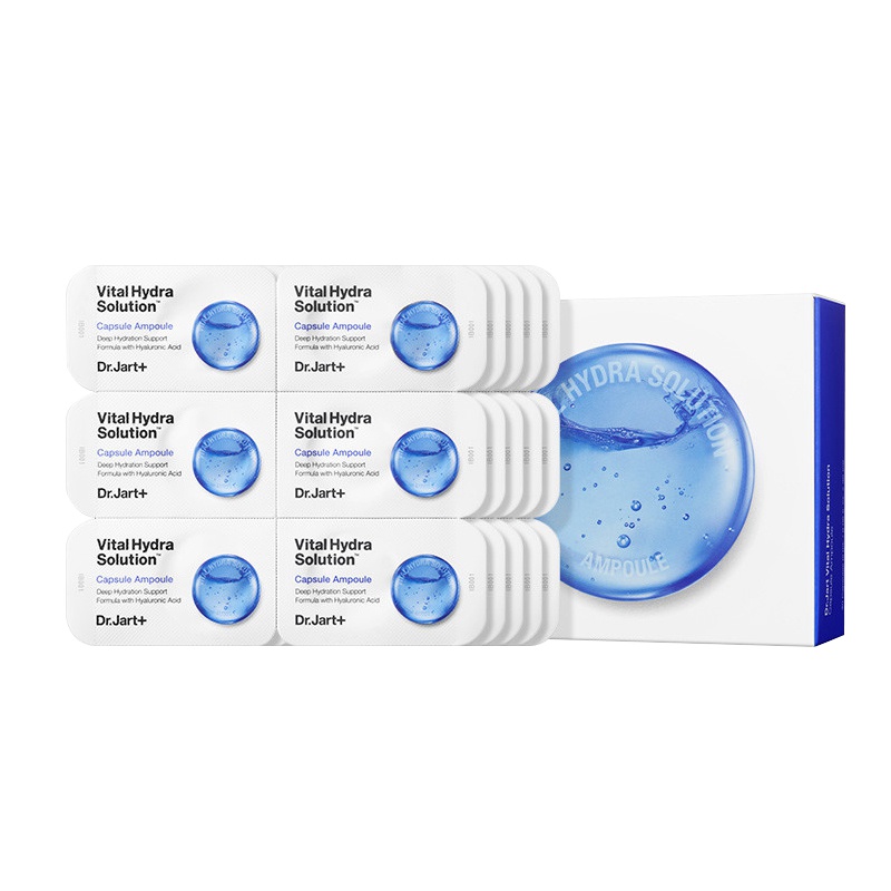 [蓝色补水能量]Dr.Jart+ 蒂佳婷 蓝色药丸 活力水润 安瓶精华 2ml*30粒/盒 密集补水 韩国进口