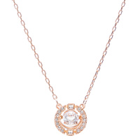Swarovski 施华洛世奇 玫瑰金色SPARKLING 优雅浪漫女士项链锁骨链饰品 5272364