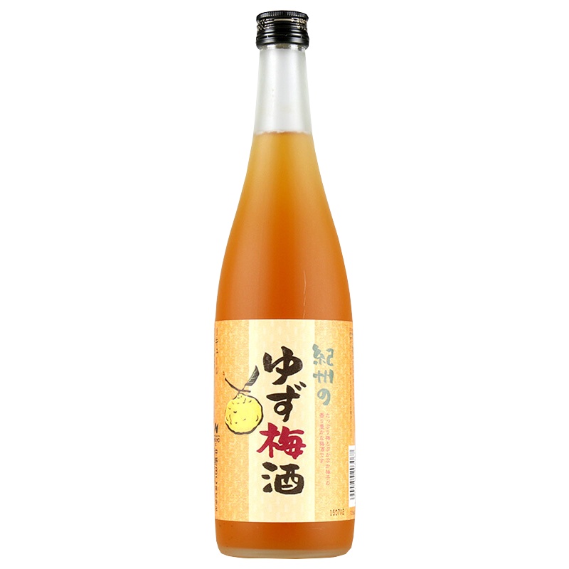 日本进口纪州梅子配制酒 柚子梅子酒720ML