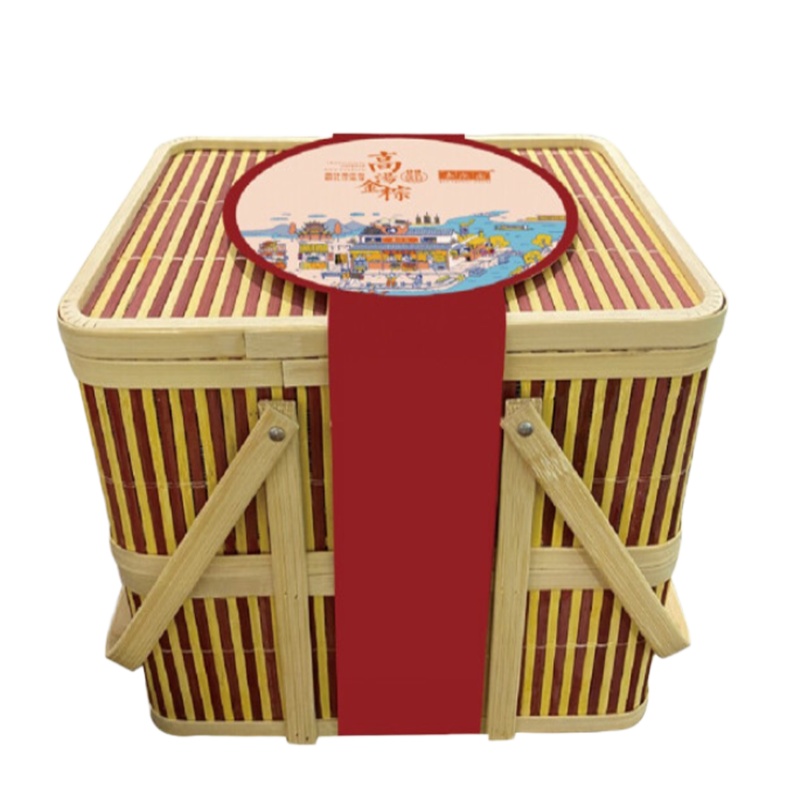 江南木盒粽子礼盒 100起订