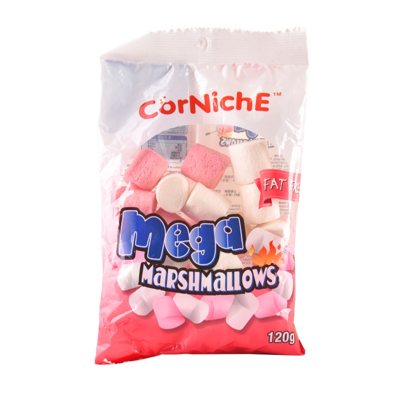 可尼斯(Corniche)巨型棉花糖 120 菲律宾进口软糖小朋友休闲零食