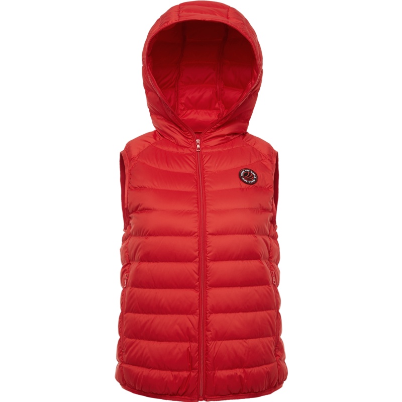 【柔肤】波司登羽绒背心女轻薄连帽短款百搭女羽绒马甲