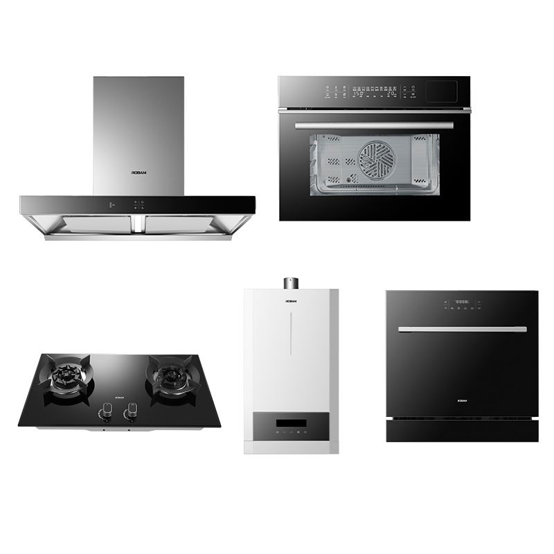 [五件套]老板(ROBAM)烟灶套餐 烟灶蒸烤洗套装60X2S+57B0T+CQ976X+WB781X+HT601-16