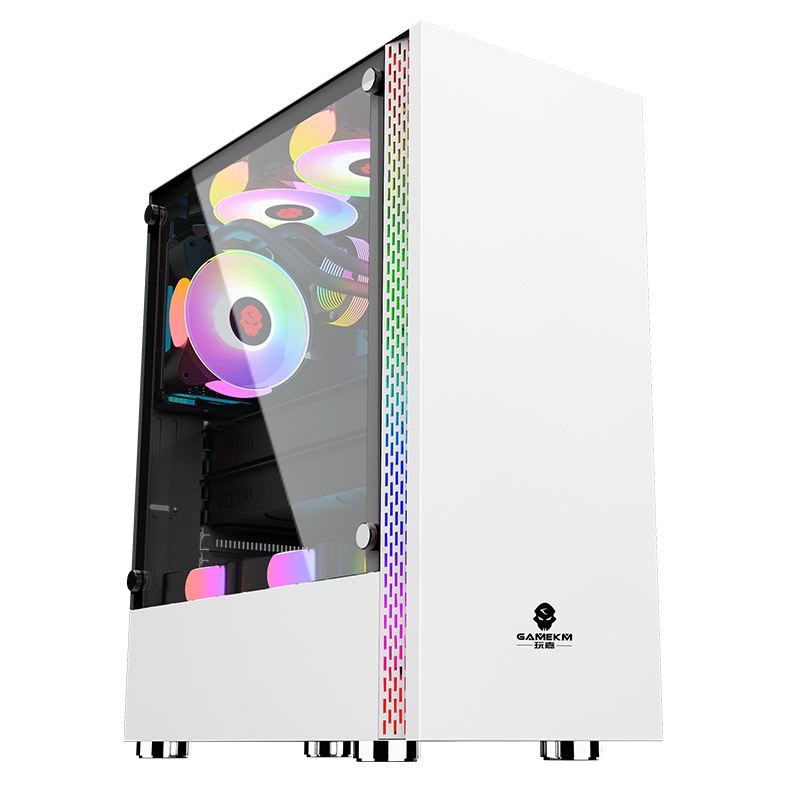 甲骨龙 i5 10600KF/GTX1650独显16G内存500G NVMe协议固态盘DIY组装机台式电脑吃戏游戏主机电组装机整套