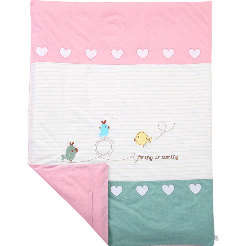 龙之涵 婴儿棉被空调被被罩 宝宝被子活套 儿童被子薄被