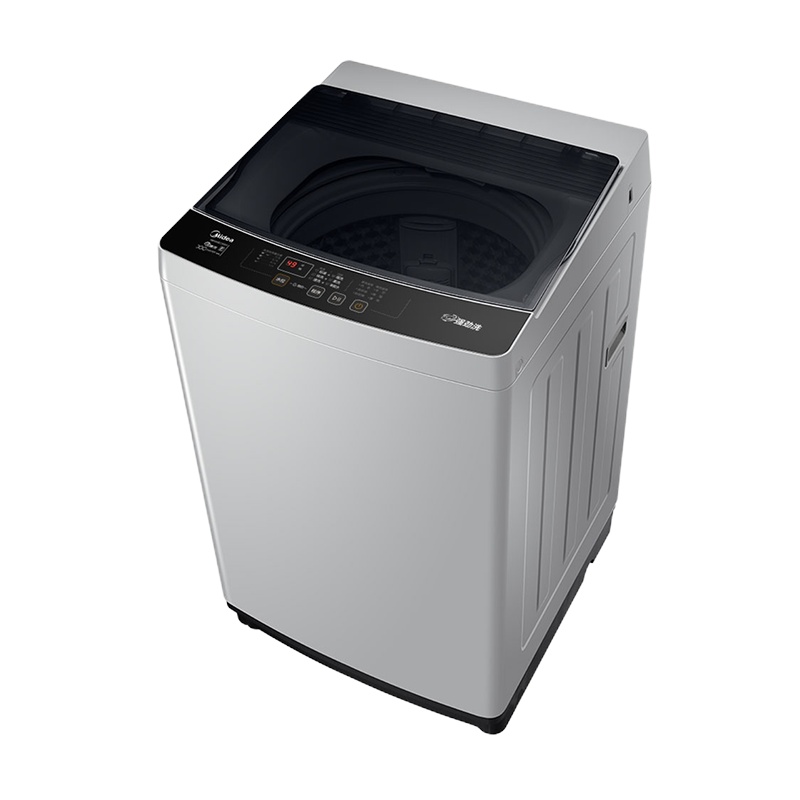 美的(Midea)波轮洗衣机全自动 10公斤 家用公寓租房宿舍直驱变频低音洗衣机 水电双宽 MB100ECODH 下排水