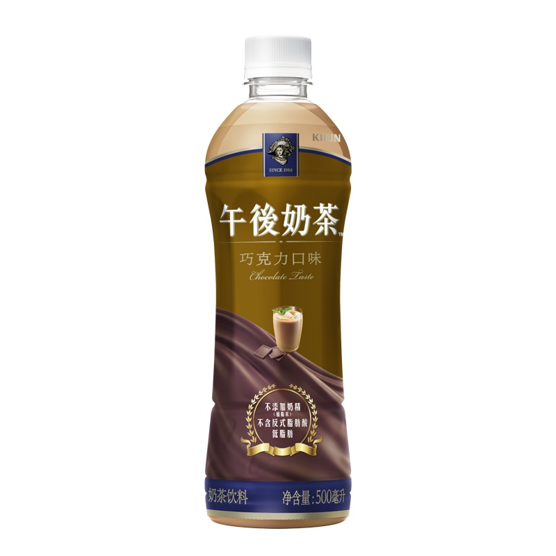怡宝 麒麟 午后奶茶 巧克力口味 500ml*15 箱装 茶饮料