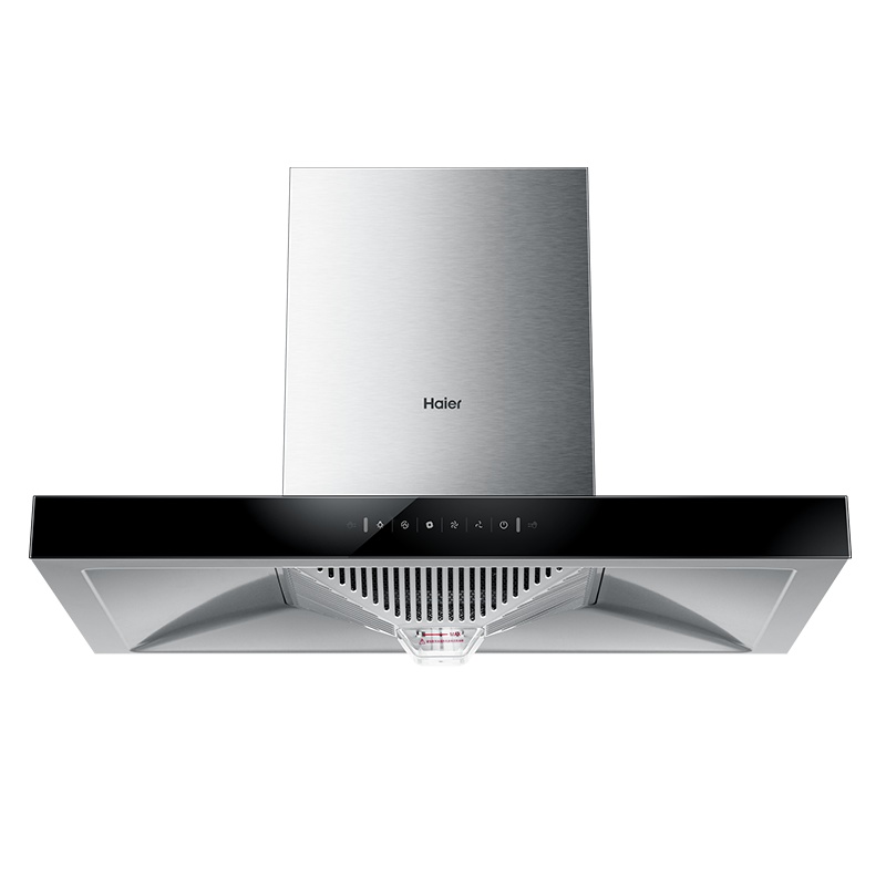 海尔(haier)抽油烟机 20立方大吸力油烟机 热熔自清洁 挥手爆炒 一级能效吸油烟机 CXW-219-ET902S