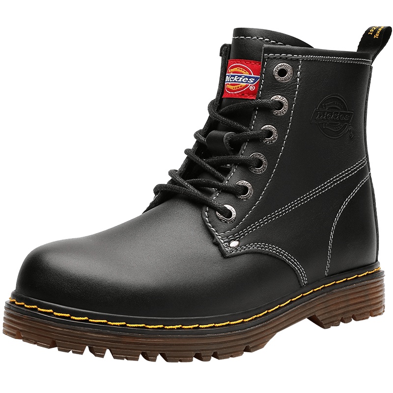 Dickies马丁靴男工装靴大码靴子机车鞋真皮英伦风194M50LXS28