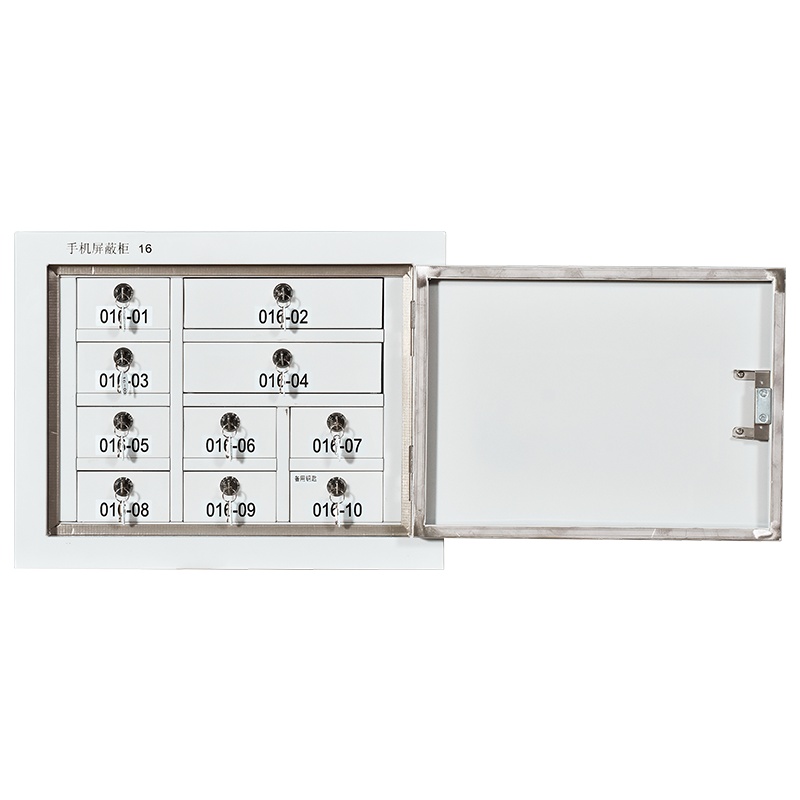 永格手机保管屏蔽柜10格手机存放柜智能部队手机充电寄存柜会议室学校工厂