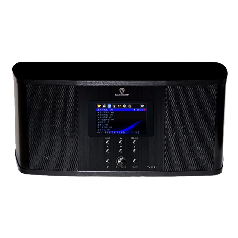 Winner/天逸 TY-W01蓝牙音响 2.1系统蓝牙无线数字音箱（黑色）