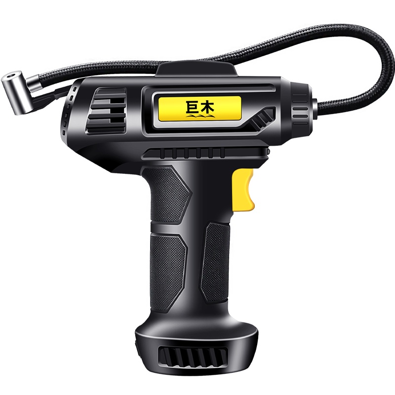 巨木 车载无线充气泵便携式数显多功能汽车轮胎自动打气筒