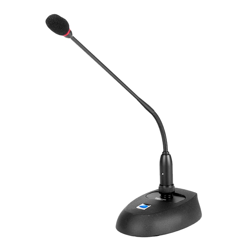 得胜 TAKSTAR MS200-2 工程专用桌面麦克风 降噪防啸叫 心形指向高清拾音 可电池/幻象供电