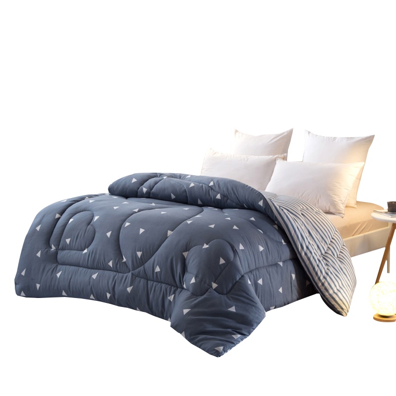 北极绒(Bejirog)家纺 加厚磨毛被子1.8m被芯单双人太空被1.5m学生冬被春秋保暖卡通/动漫羽丝绒纤维被