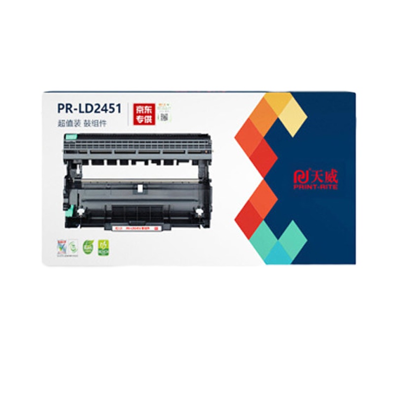 天威(PRINT-RITE) 联想2451硒鼓适用于M7605D M7655DHF硒鼓M7615DNA打印机LJ2605