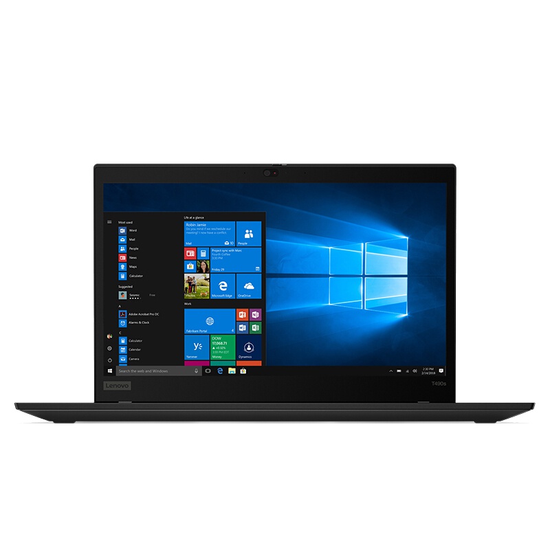 联想ThinkPad T490s 15CD 14英寸笔记本电脑 (i7 8565U 8GB内存 512GB固态硬盘 高分屏 W10H)