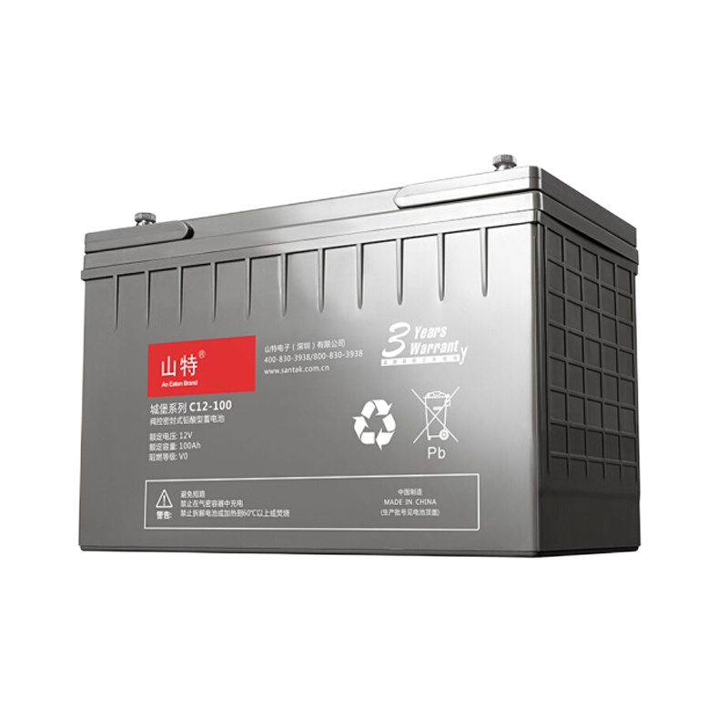 山特(SANTAK) C12-100 山特UPS电源电池免维护铅酸蓄电池 12V100AH