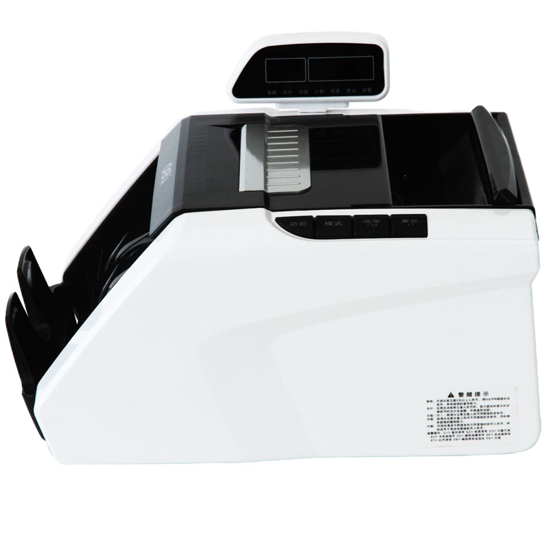 得力 3909A C类点钞机 银行专用点验钞机 支持新版验钞 双显示屏