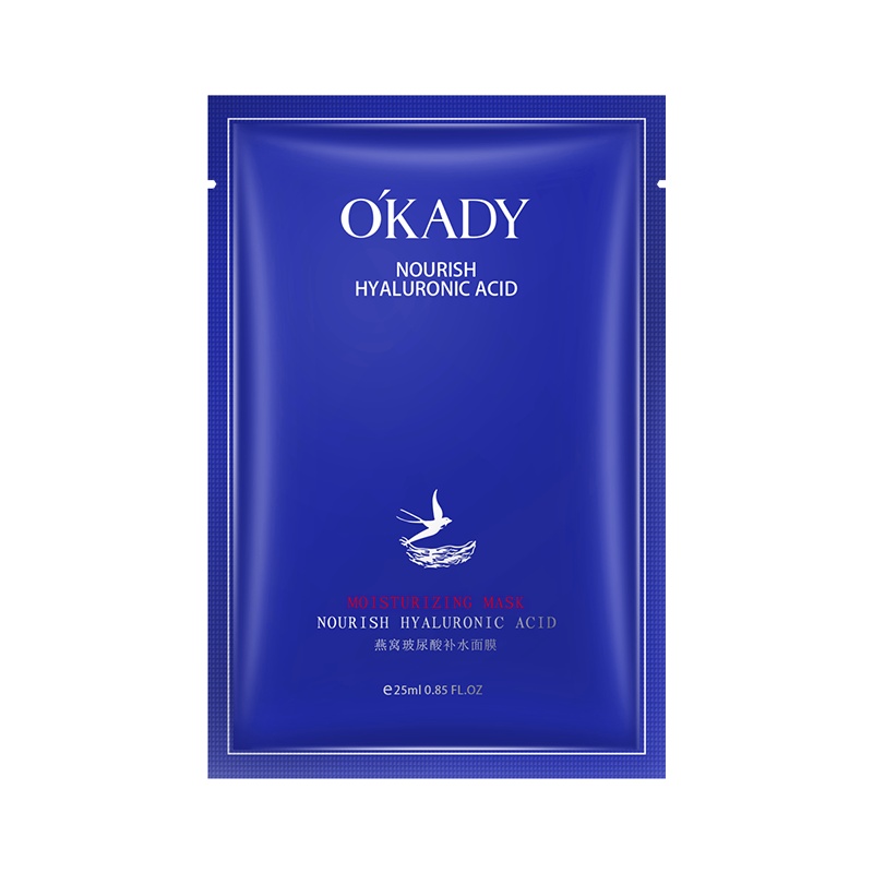 OKADY 燕窝玻尿酸补水面膜1片