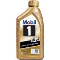 Mobil美孚一号金美孚1号全合成机油0W-30汽车发动机润滑油SL级1L