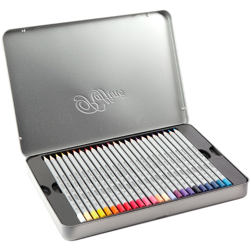 MARCO/马可7100-48TN彩色绘图笔 48色铁盒装彩色铅笔