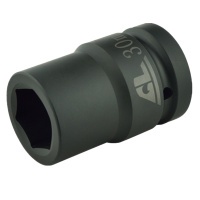 虎啸 1寸风炮套筒头加长重型套装气动扳手风动六角轮胎套筒