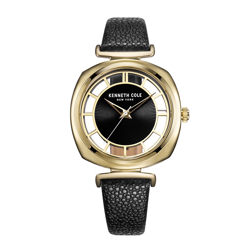 Kenneth Cole石英女表美国KC时尚镂空透视表女士手表女表KC15108004