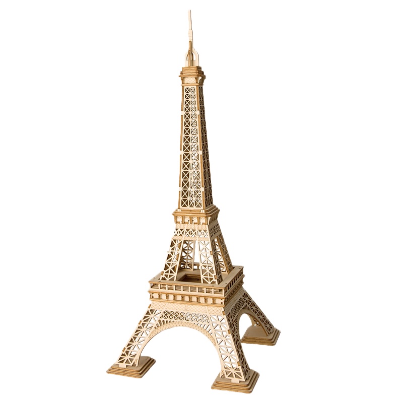 若态若来拼图立体3d模型成年木质拼装减压diy手工生日礼物玩具 挚·爱—埃菲尔铁塔