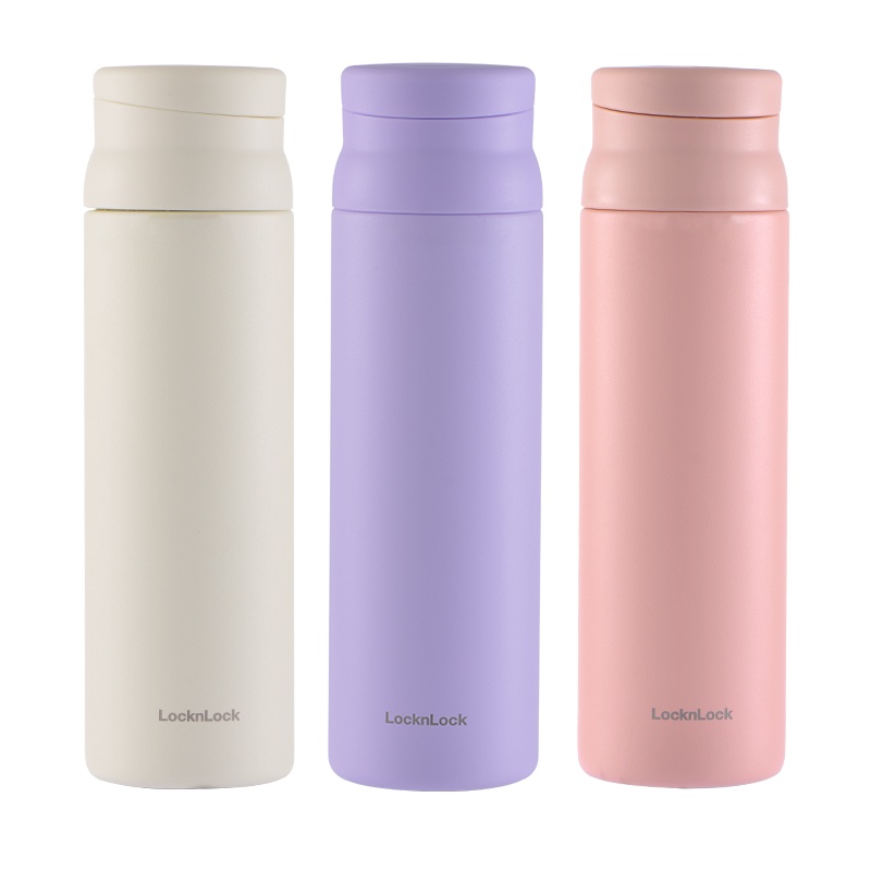 乐扣乐扣吸管保温杯女孕妇口红杯子316不锈钢高颜值儿童保温水杯