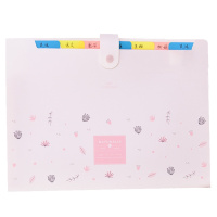 得力风琴包A4学生用多层文件夹袋手提卷子分类收纳盒女试卷夹多功能大容量透明高中生插页资料册分页72363HON