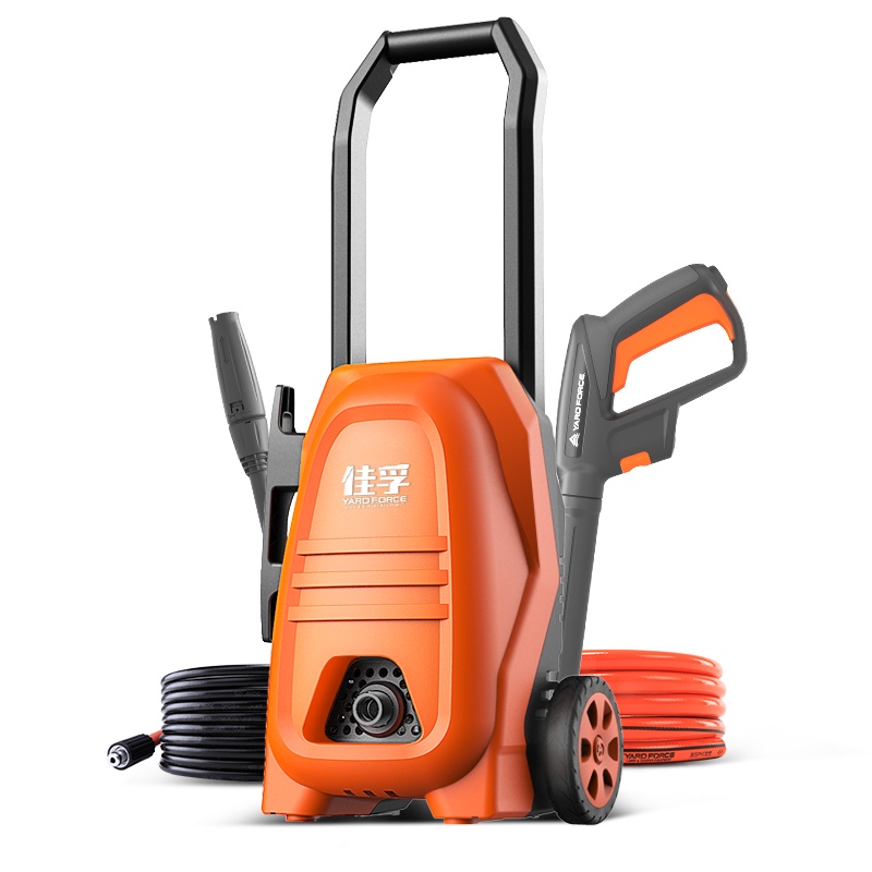 佳孚YARDFORCE 洗车机 高压家用清洗机 220v洗车神器水枪水泵全自动清洗机1600W大功率 F120C2D