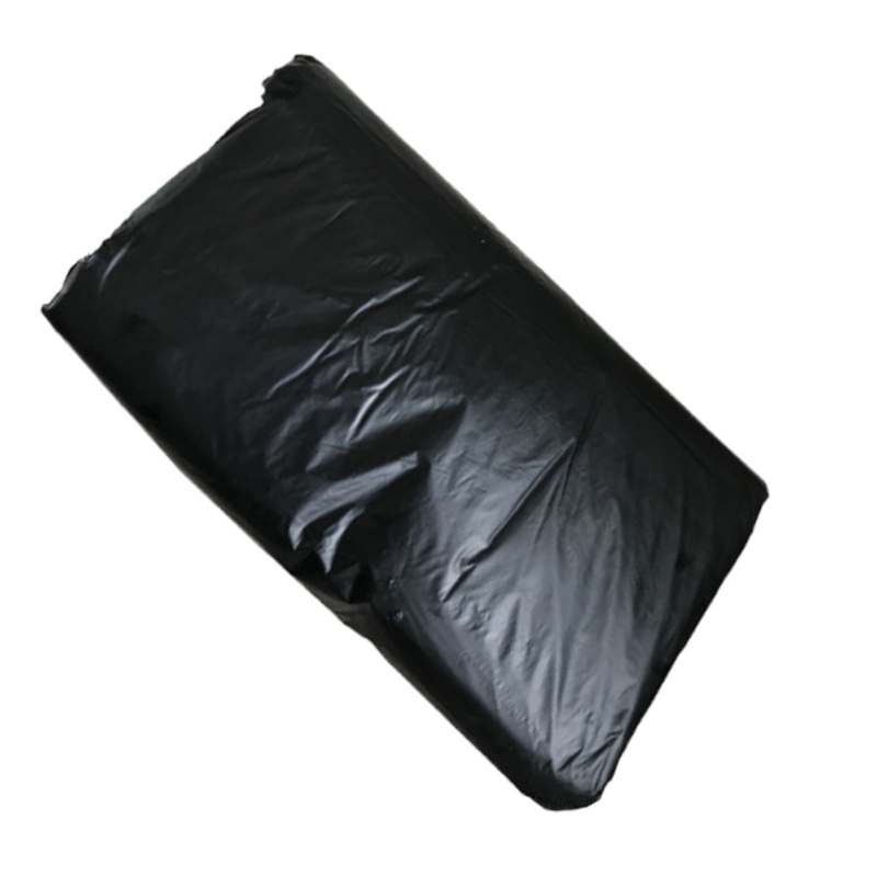 龙宏兴塑 定制特加厚塑料纸篓袋 黑色 500*550mm 1000个