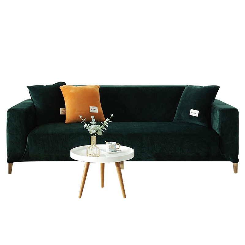 添福运 冬季毛绒全包沙发套弹力沙发套罩简约现代四季沙发笠防猫抓加厚坐垫沙发罩全包套巾盖布