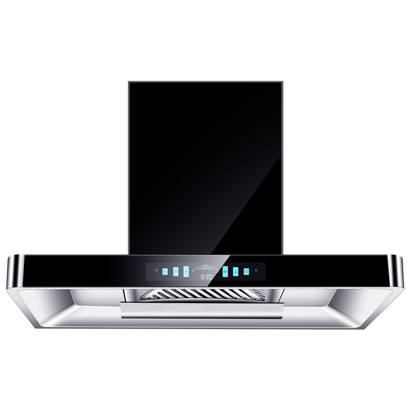 [国标顶配]新飞欧式抽油烟机家用吸烟机大吸力自清洁直吸式脱排油烟机单机顶吸式单烟机平吸式t型排烟罩 仙风