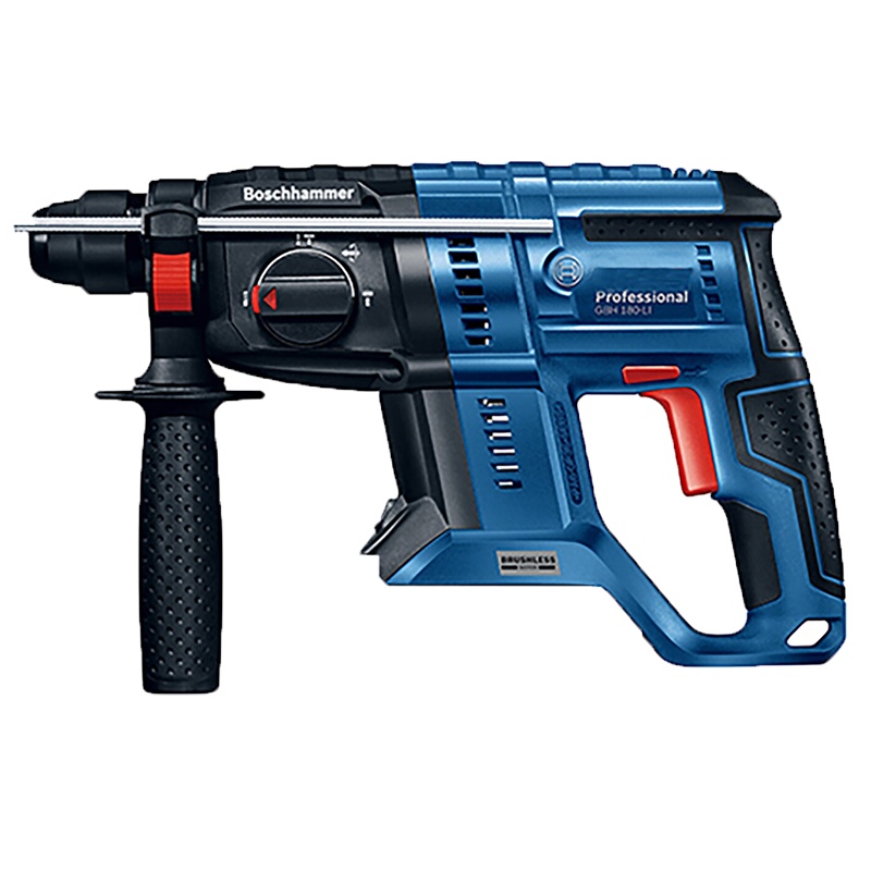 锂电无刷充电式电锤冲击钻(18V双电版)GBH 180-Li 专业级 5.0Ah电池*2