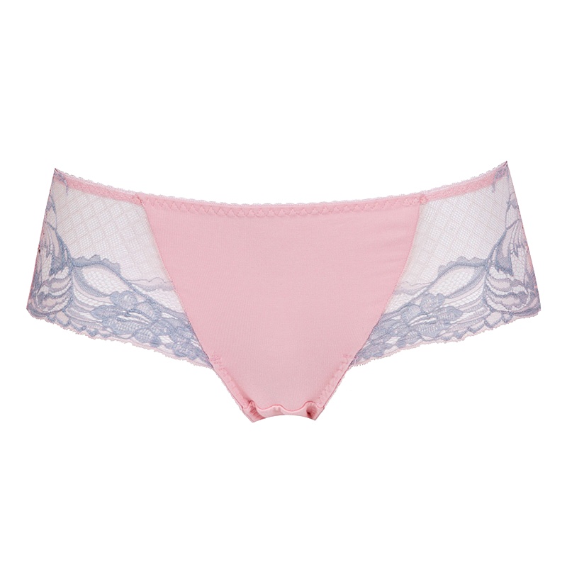 古今莫代尔中腰平角内裤女士棉舒适清新糖果色性感透气 1H2009