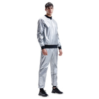 HOTSUIT暴汗服套装男健身房运动燃脂减重爆汗银膜套装