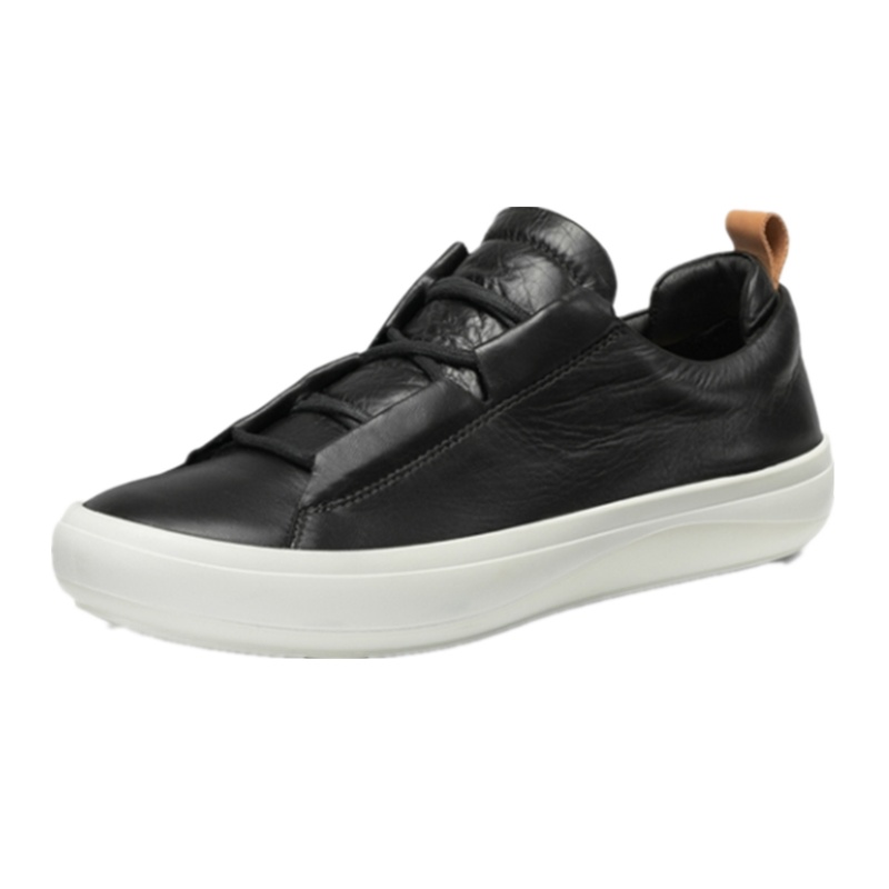 ECCO爱步男士低帮鞋时尚 鞋子男潮鞋板鞋休闲皮鞋 清新系列