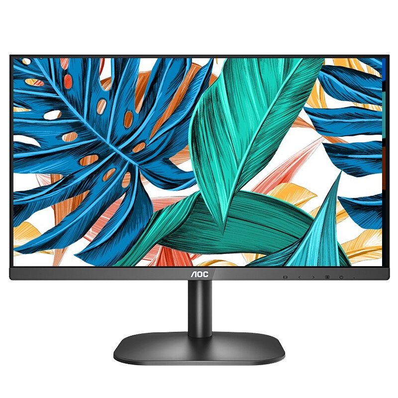 AOC显示器 23.8英寸电脑显示器 IPS技术屏 广视角 低蓝光爱眼 可壁挂 电脑办公液晶显示屏幕 24B2XH