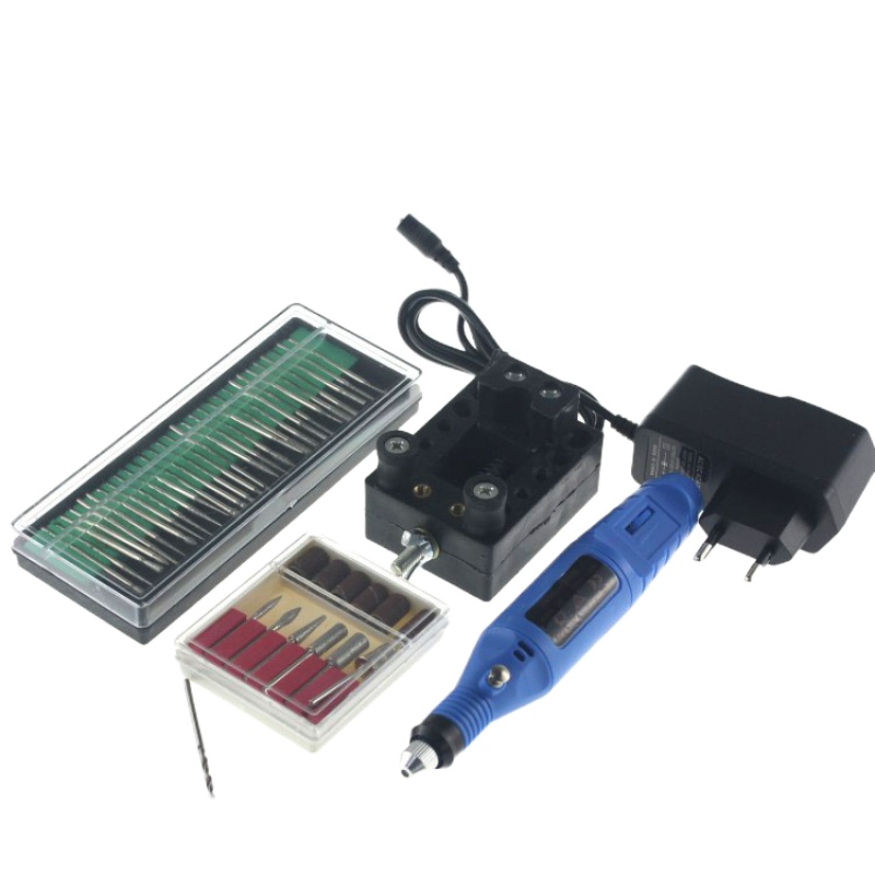 电磨笔微型闪电客电钻刻机电动手钻打孔抛光蜜蜡文玩多功能家用 电磨笔标配