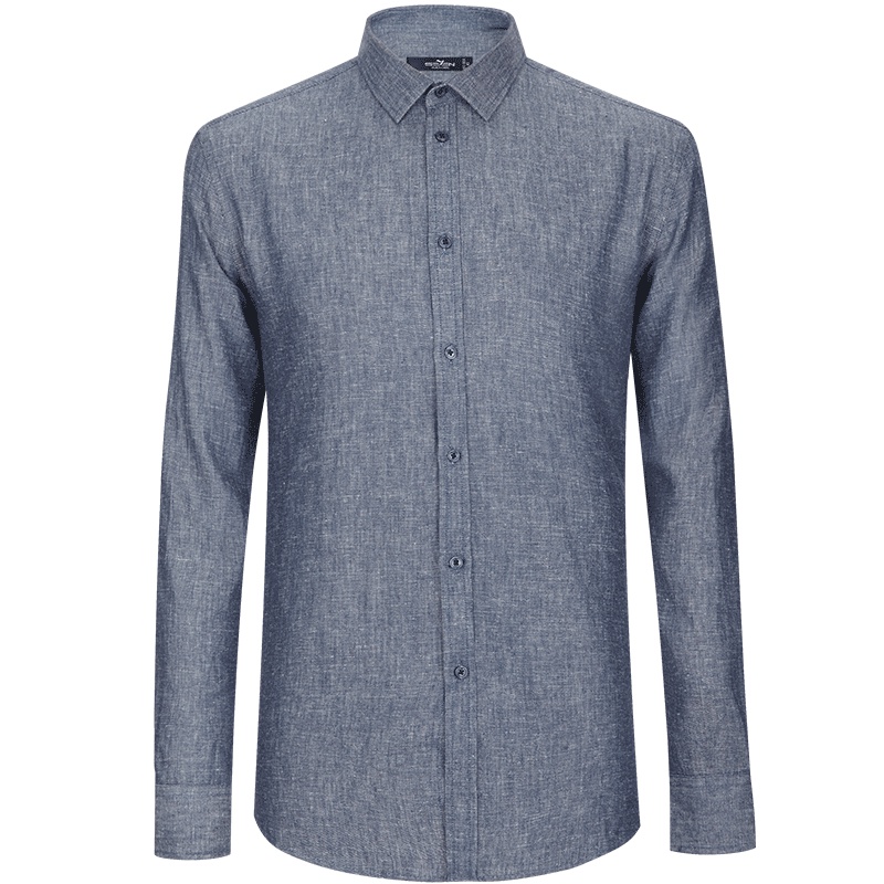 柒牌SEVEN男装长袖衬衫时尚休闲衬衣时尚百搭正统长袖衬衫