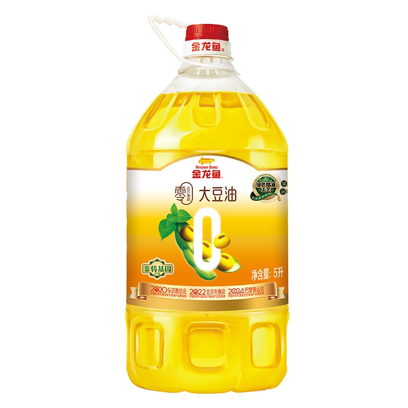 金龙鱼 零反式脂肪大豆油5L