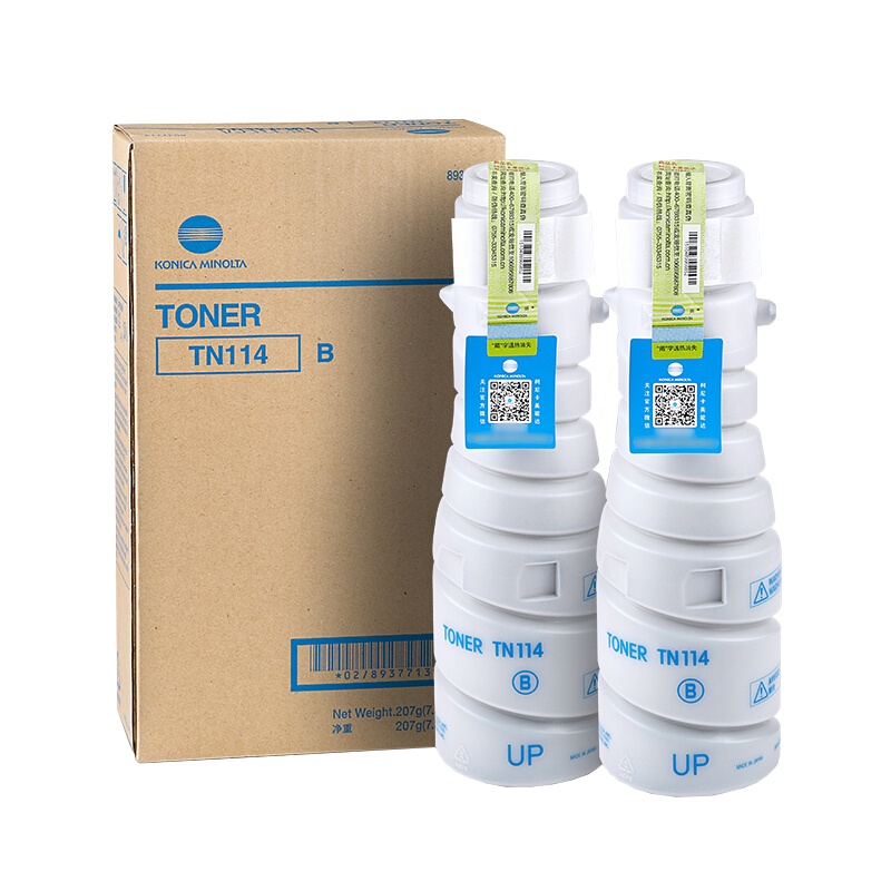 柯尼卡美能达 TN114B 标准装墨粉 5500页(适用BH162/210/7516/163/211/220机型)