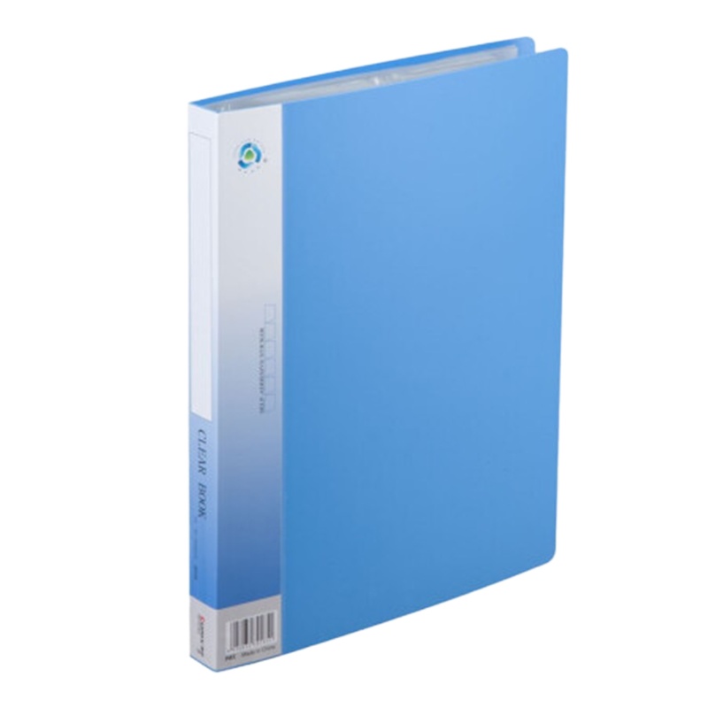 齐心 NF40AK 办公资料册 A4 40袋 蓝