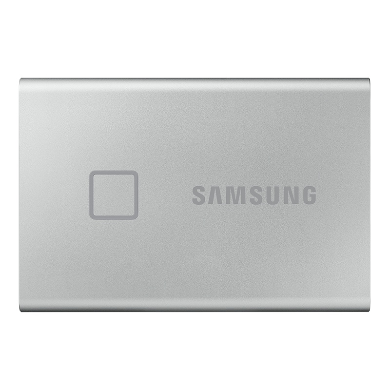 三星(SAMSUNG)T7 Touch 1TB移动硬盘usb3.2金属指纹加密手机电脑移动固态硬pssd 时尚银