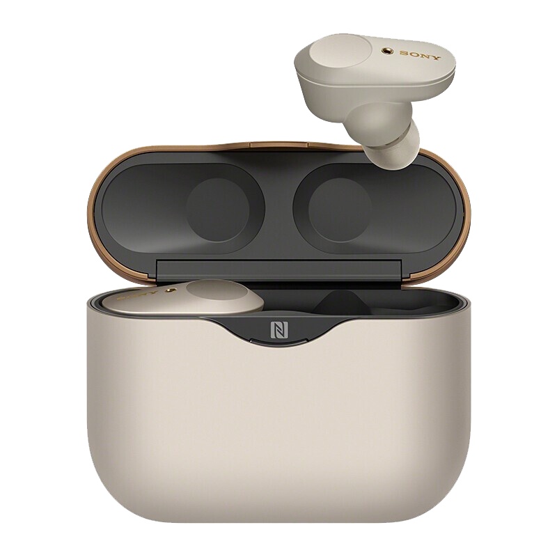 [二手95新新]索尼/SONY 真无线蓝牙耳机 [WF-1000XM3]-铂金银-仅拆封