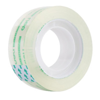 得力(deli) CZ 30014透明文具胶带 小卷胶带 12mm*20y 100卷/组