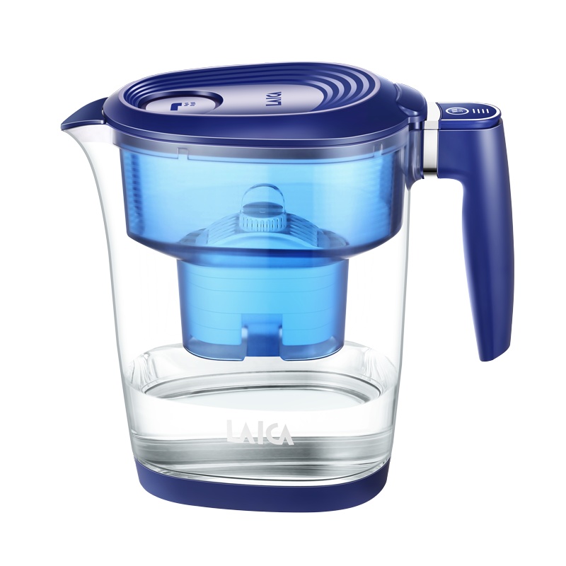 莱卡(LAICA) 滤水壶EP1117 家用便携式滤水壶厨房直饮净水壶过滤净水器 3.5L容量 进口滤芯 一壶七芯装